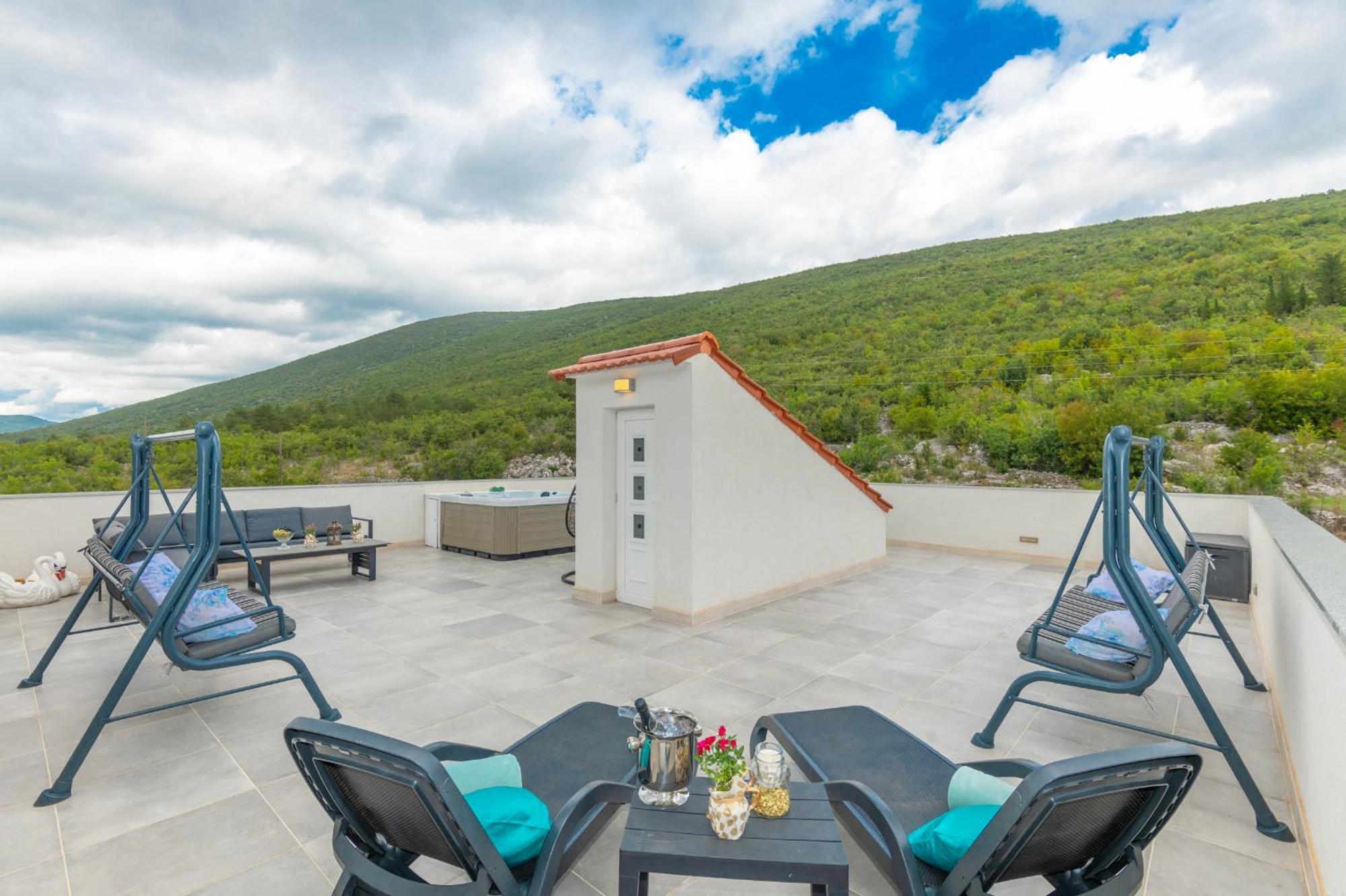 Villa Hill Stars, Makarska- Slivno Slivno  Eksteriør bilde
