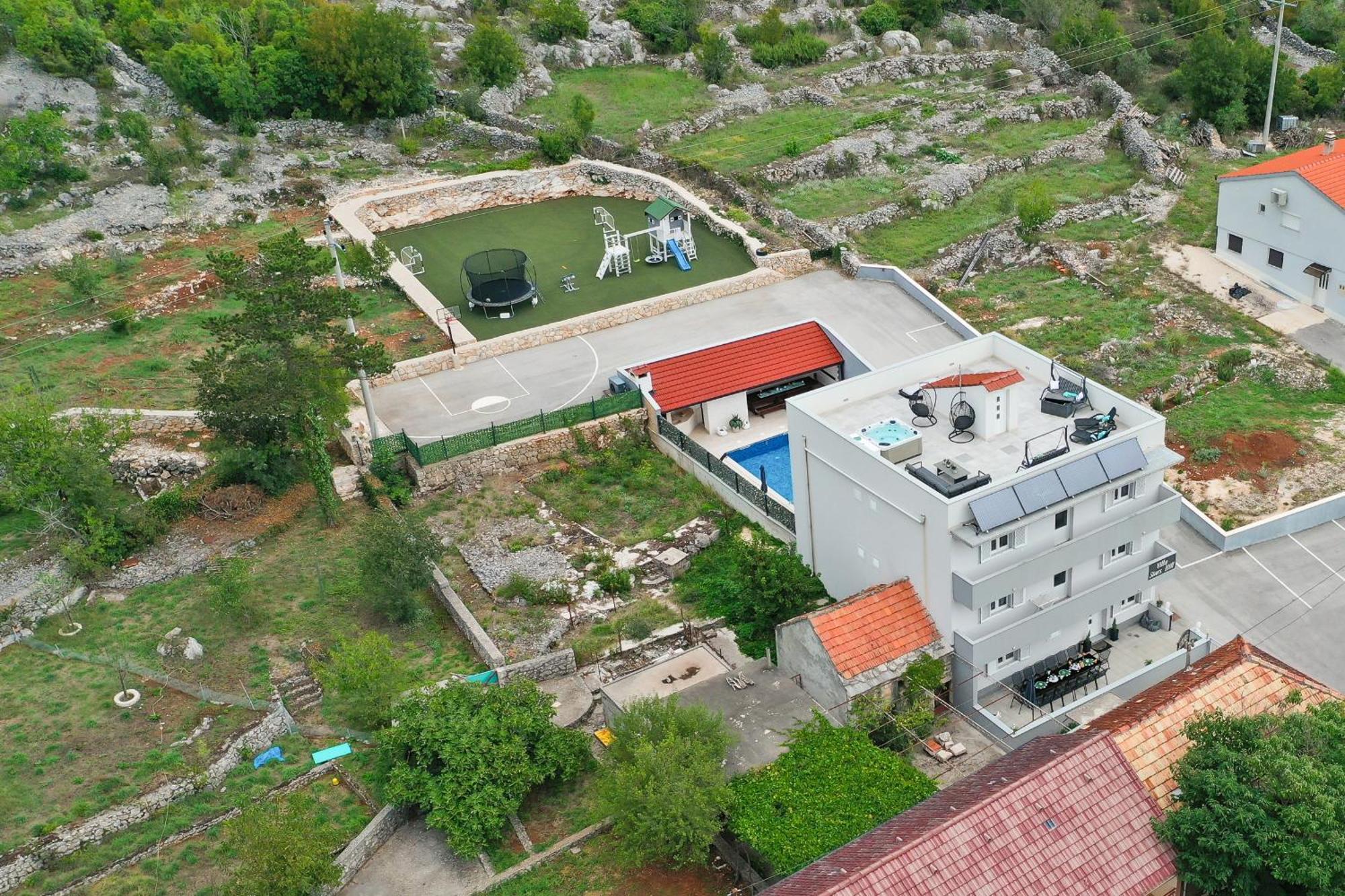 Villa Hill Stars, Makarska- Slivno Slivno  Eksteriør bilde