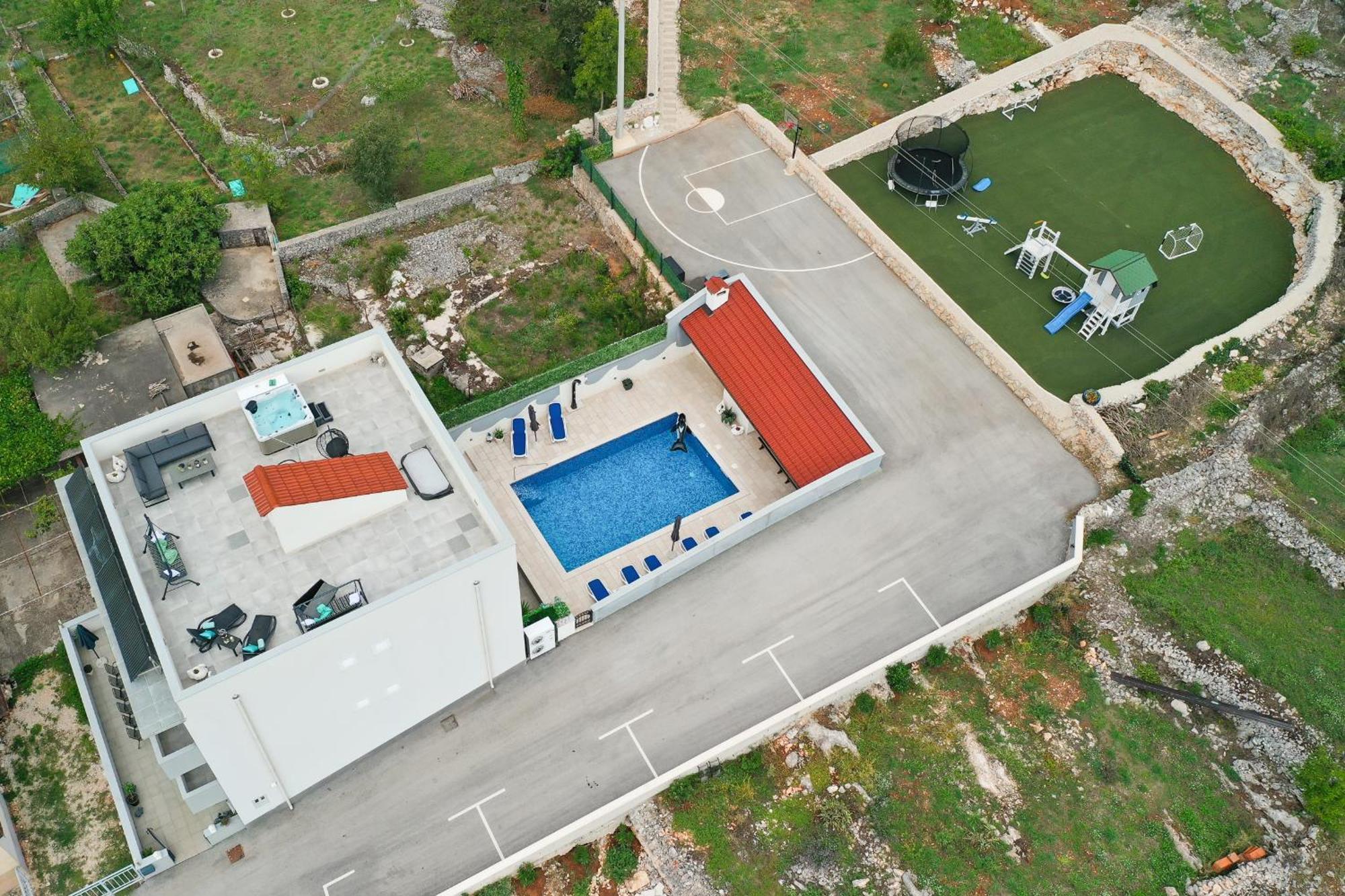 Villa Hill Stars, Makarska- Slivno Slivno  Eksteriør bilde