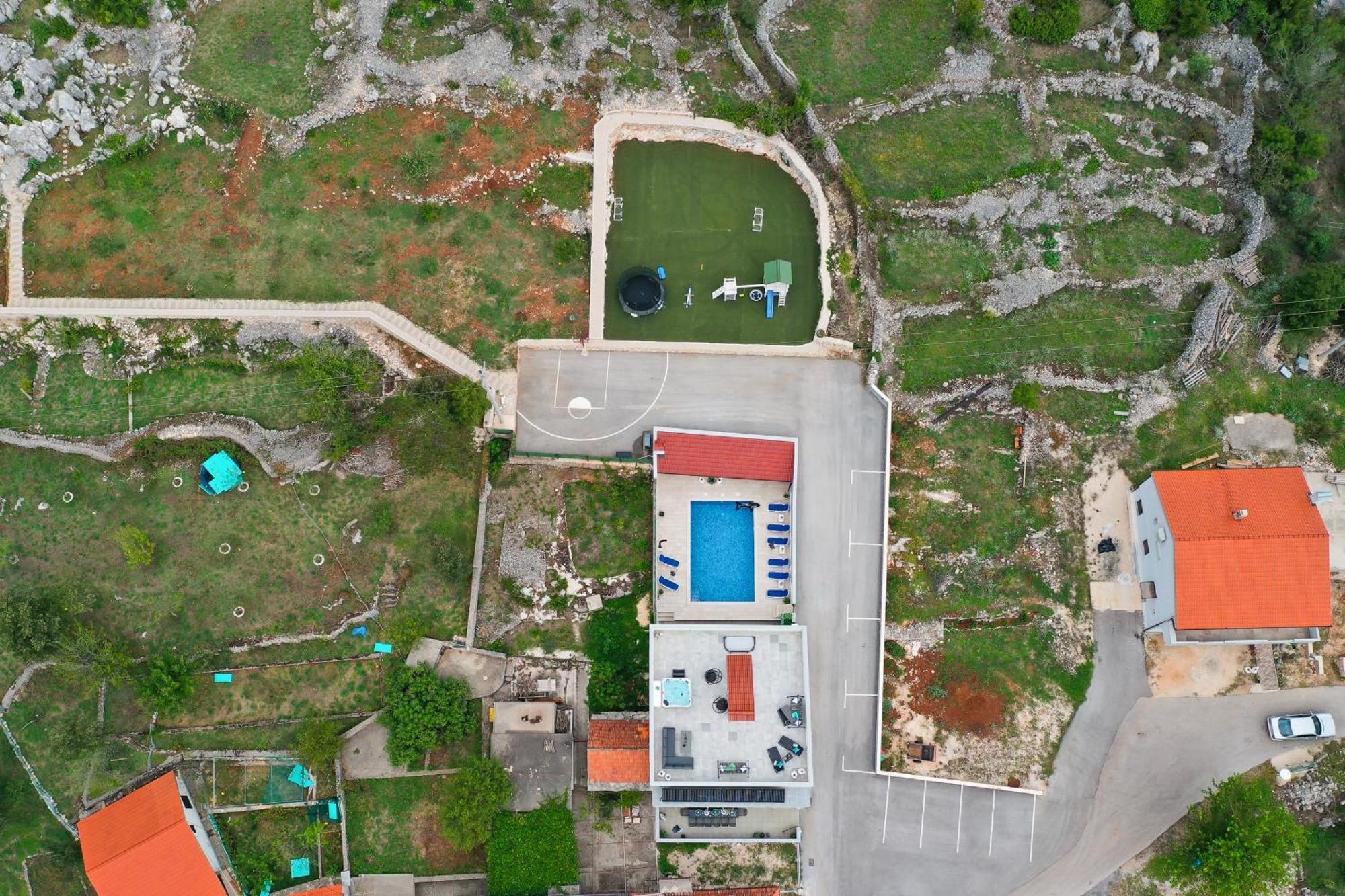 Villa Hill Stars, Makarska- Slivno Slivno  Eksteriør bilde