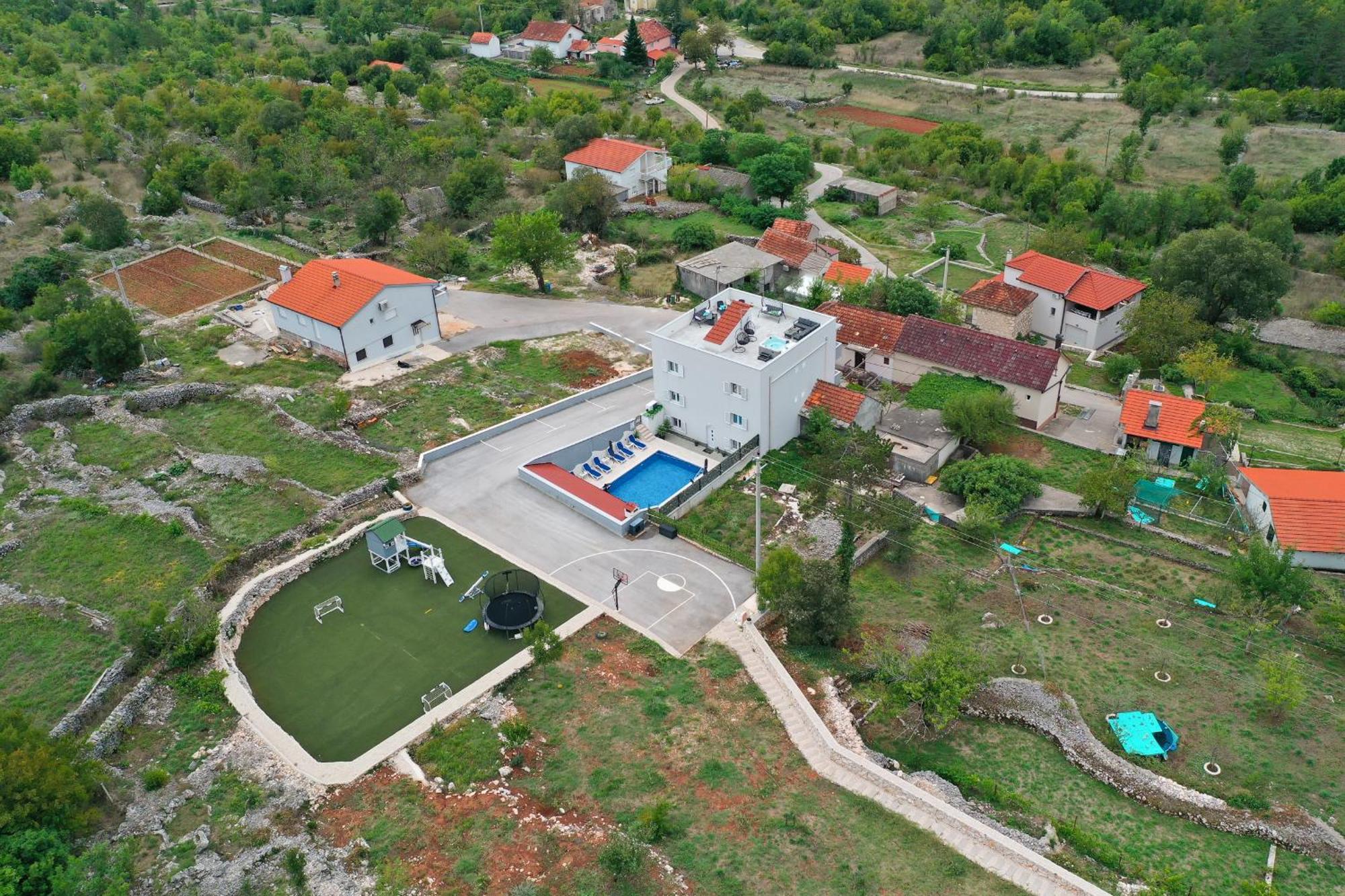 Villa Hill Stars, Makarska- Slivno Slivno  Eksteriør bilde